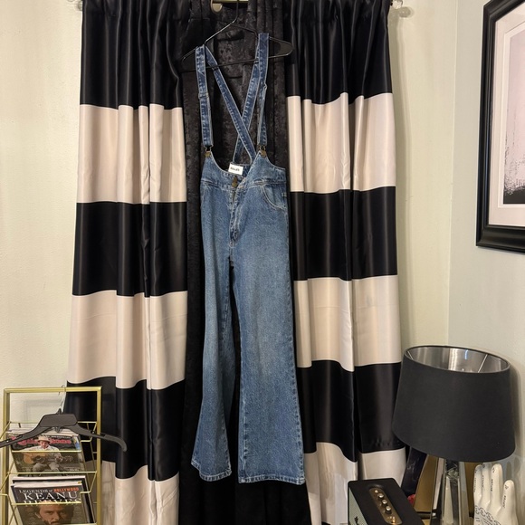 ROLLAA ROLLA’S HIGHWAY OVERALLS CROPPED FLARE JEANS - Picture 4 of 9